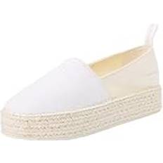 Bianco Espadrillas Calvin Klein Espadrillas Con Plateau