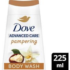 Dove Body Washes Dove Pampering Advanced Care Body Wash Shower Gel Shea Butter Vanilla 225ml