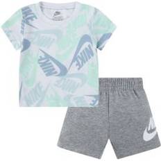 Nike 18-24M Other Sets Nike Boys Infant NSW Futura Toss Piece Shorts Set Boys' Infant Gray/White 18MO