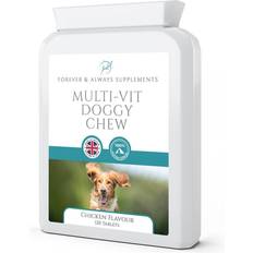 Forever & Always Supplements Multi Vit Doggy Chew Chicken Flavour 120 Tablets