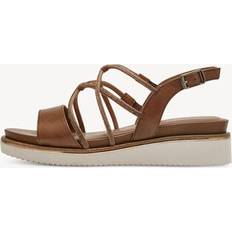 Donna - Naturale Sandali Tamaris Sandalette braun