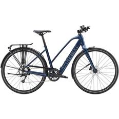 Trek Dame El-bycykler Trek Fx + 2 Stagger Lt Satin Mulsanne Blue xl 2024 2024 Damcykel