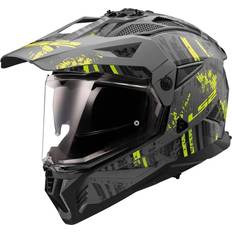 LS2 Mx702 Pionner Ii Crazy Full Face Helmet Black