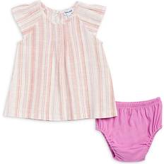 Spandex Vestiti Splendid Girls' Striped Dress Set - Baby