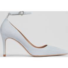 LK Bennett Catelyn Ankle Strap Closed Court Shoes
