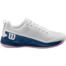 Wilson Dam Skor Wilson Rush Pro Clay Women White/Ensign Blue/Pirouette