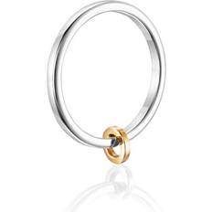 Efva Attling Silverpläterad Ringar Efva Attling Days Two Ring Silver 19.50 mm
