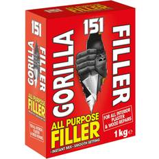 Gorilla Sealant Gorilla All Purpose Filler 1kg White 1pcs