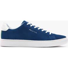 Paul Smith Men&apos;s Rex Blue Suede Trainers 11, Colour: Blue