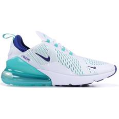 Men - Nike Air Max 270 Sneakers Nike Air Max 270 M - White/Hyper Jade/Deep Royal Blue