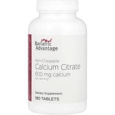 Bariatric Advantage Non Chewable Calcium Citrate 600mg 180 st