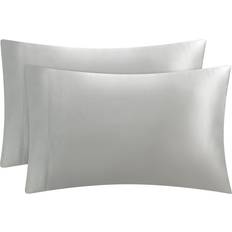 Textiles Juicy Couture Silky Satin Pillow Case Gray (101.6x50.8cm)