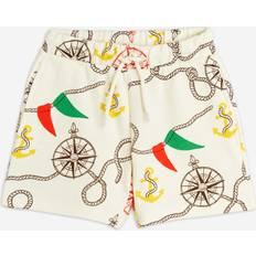 68/74 Byxor Barnkläder Mini Rodini GOTS Nautical Mjukisshorts Flerfärgad