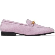 Jimmy Choo Pink Loafers Jimmy Choo Diamond Tilda 15mm Loafers