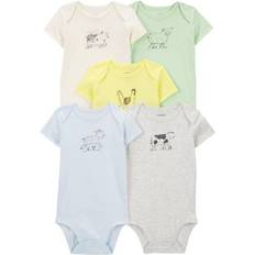 Dinosaurs Bodysuits Children's Clothing Carter's Baby 5-Pack Farm Animals Bodysuits PRE Multi