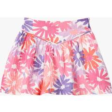 Pink Skirts Benetton Kids' Floral Print Skirt, Multi