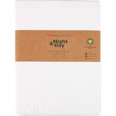 160x200 lagen hvid Night & Day Percale Lagen Hvid (200x160cm)