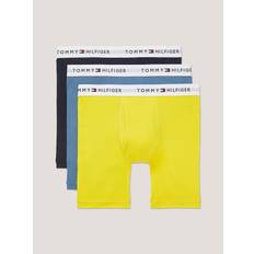 Tommy Hilfiger Yellow Men's Underwear Tommy Hilfiger Men's Cotton Classics Boxer Brief 3-Pack Yellow Sun