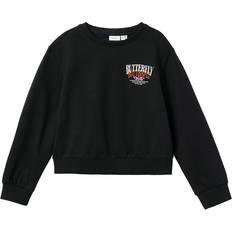 98/104 Collegepaidat Name It Sweatshirt - Schwarz