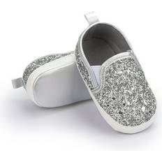 TPR First Steps Children's Shoes Uccdo Sold by: UccdoDirect, Uccdo Baby Girls Boys Casual Sequin Shoes Newborn Slip-On Glitter Crib Shoes First Walkers