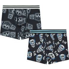 Underwear WWE Superstars Mens Boxer Briefs John Cena, Undertaker, Roman Reigns, The Rock, Stone Cold, Hulk Hogan Mens Pack Boxer Briefs Underwear Multi, Small