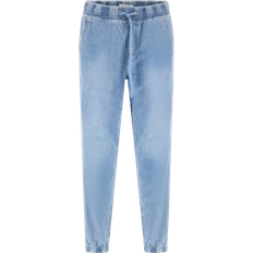 Guess Mid Rise Jogger Denim Pant - Blue