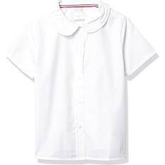 Shirts French Toast Big Girls Plus Plus S/S Peter Pan Fitted Shirt White