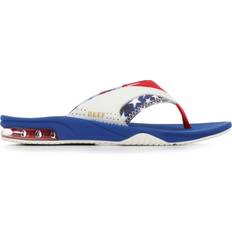 Flip Flops Reef Boys' Fanning White Blue Sandals