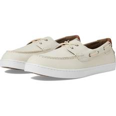 Men - Pink Low Shoes Cole Haan Men's Nantucket Boat Shoe Whitecap Grey Nubuck Optic White