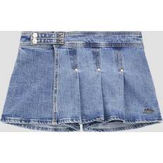 Polyester Jupes Guess Short en Jean Taille Bleu