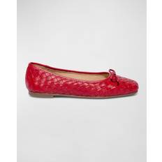 Men - Red Ballerinas Bernardo Gwynn Ballet Flat Women's Red Flats