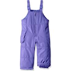 London Fog Girls' Little Classic Snow Bib Ski Snowsuit, New Purple, 5/6