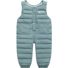 Polyester Snowsuits Gyratedream Sold by: Maxx Cozy, Toddler Kids Baby Boy Girl Lightweight Bib Overall Down Snowsuit Winter Snow Pants/12-18 Months