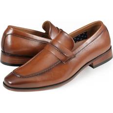 Faux Leather - Men Loafers Tommy Hilfiger Men's STERAN Loafer, Brown 120