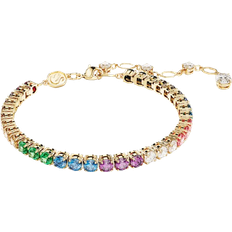 Swarovski Unisex Armbänder Swarovski Matrix Bracelet - Gold/Multicolour