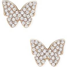 DKNY Earrings DKNY Pave Butterfly Stud Earrings Silver No Size