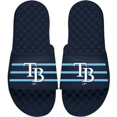 Canvas Sandals Children's Shoes Islide Tampa Bay Rays Youth MLB Stripe Sandals Navy