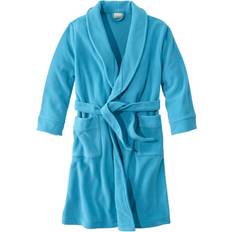 Blue Bath Robes L.L.Bean Kids' Fleece Robe Island Blue 14-16 L 14-16