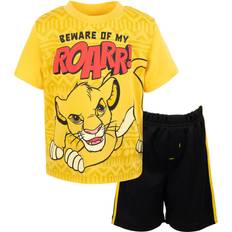 Disney Black Other Sets Disney Lion King Simba Big Boys T-Shirt and MeshShorts Outfit Set 10-12