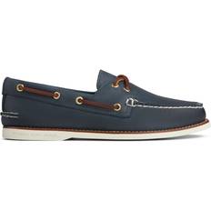 Gold - Men Boat Shoes Sperry Men's Top-Sider Gold Cup Authentic Original Boat Shoe Blue