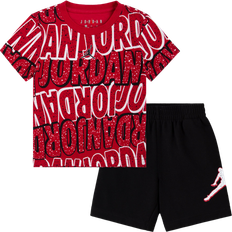 Black Other Sets Jordan Boys Play AOP Short Set Boys' Toddler Black/Red 2T