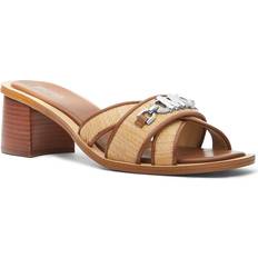 Marrón Sandalias de tacón Michael Kors Sandalias Con Tacón Mujer - Beige