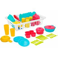 Plastica Giocattoli da cucina CB toys Tableware Drainer Set