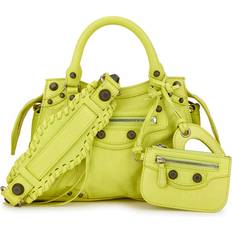 Balenciaga Bags Balenciaga Neo Cagole City XS Leather Top Handle Bag, top Handle bag Yellow