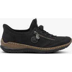 Rieker Women Trainers Rieker Haxby Womens Shoes - Black