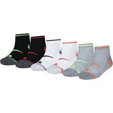 Yellow Socks Children's Clothing Nike Boy's 6-Pack 3Brand Pop Heather Low Socks Black 9-11