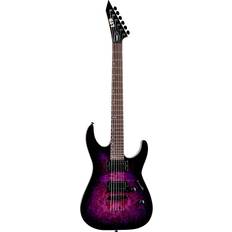 Ltd M-200Dx Nt Electric Guitar Purple Burst
