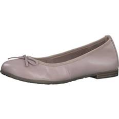 Marco Tozzi Chaussures basses Marco Tozzi Ballerina Beige Blockabsatz für Damen