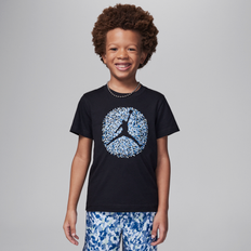 Jordan Poolside Jumpman Little Kids' Graphic T-Shirt in Black, 85D122-023