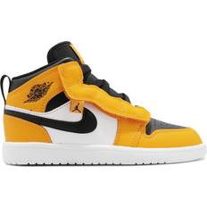Gula Basketskor Barnskor Jordan Air 1 Mid ALT Taxi - Black/White/Yellow